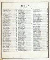 Index, McDonough County 1871